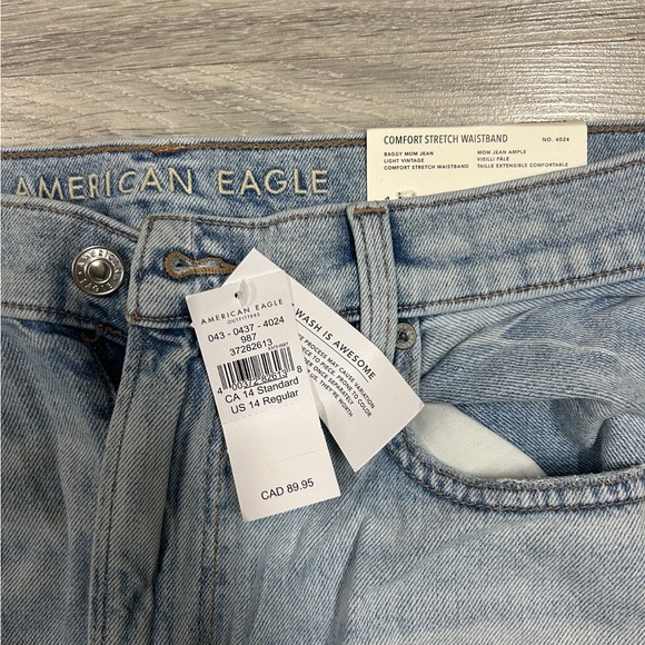 Distressed Light Blue Flare Jeans - Picture 4 of 5